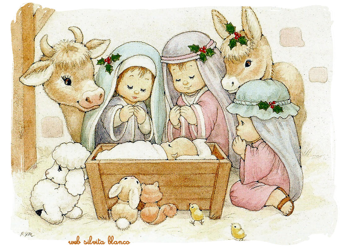 Angelitos Ruth Morehead Pesebre