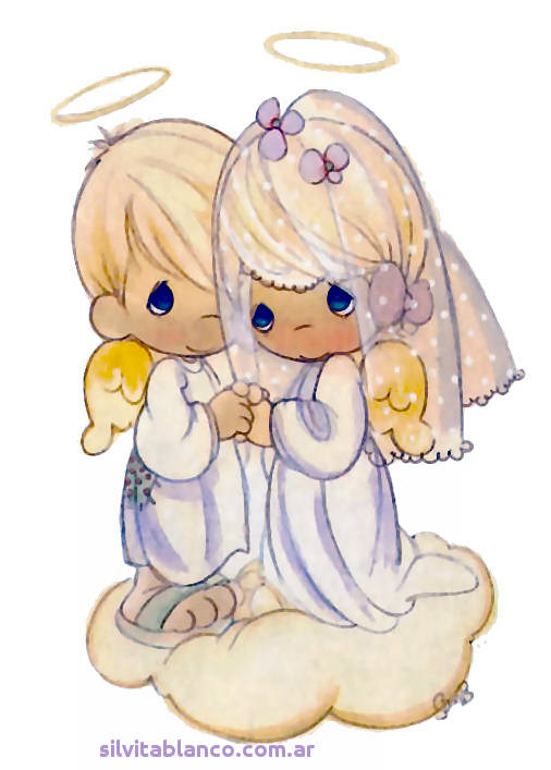 http://www.silvitablanco.com.ar/angelitos/angelitos en las nubes precious moments