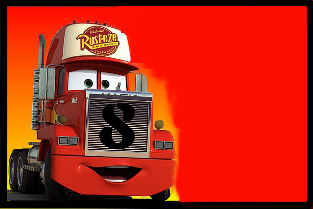 tarjeta para cumplea�os Cars