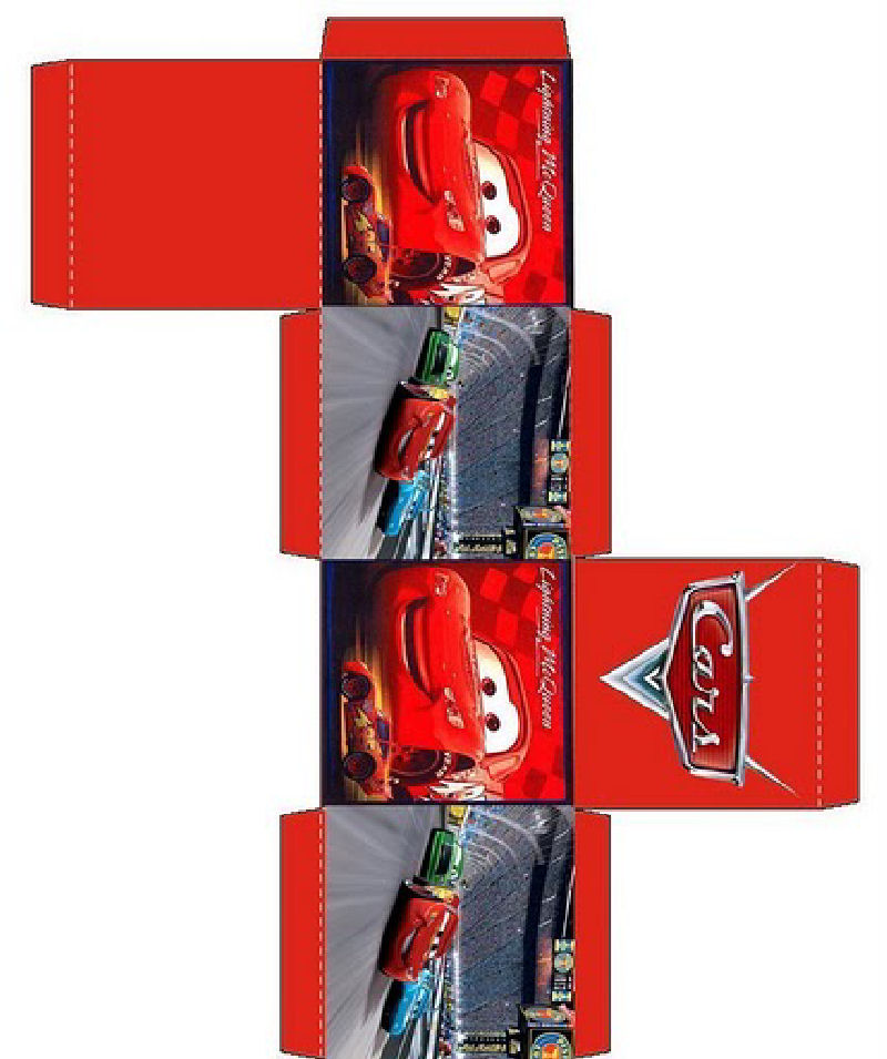 tarjeta para cumplea�os Cars