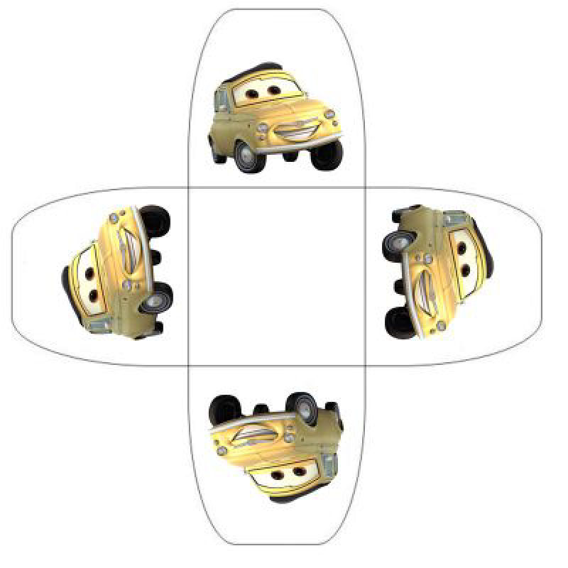 tarjeta para cumplea�os Cars