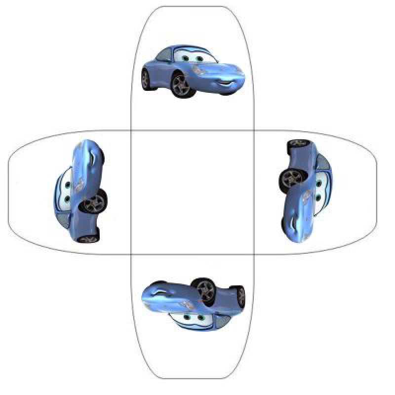 tarjeta para cumplea�os Cars