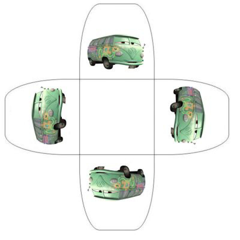 tarjeta para cumplea�os Cars