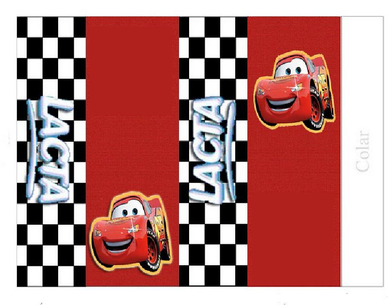 tarjeta para cumplea�os Cars