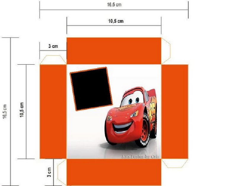 tarjeta para cumplea�os Cars