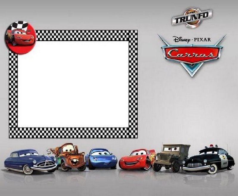 tarjeta para cumplea�os Cars