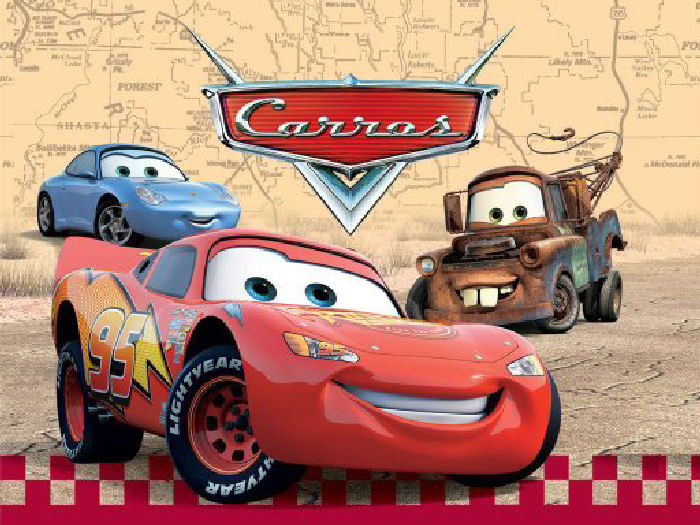 tarjeta para cumplea�os Cars