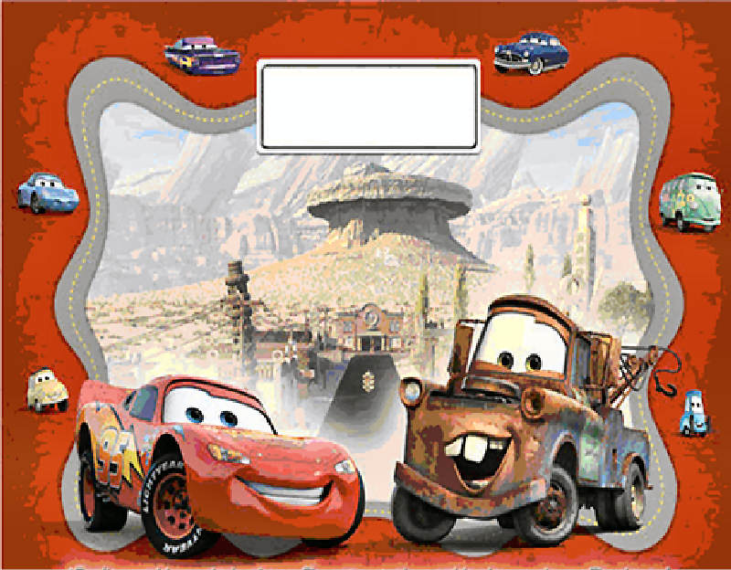 tarjeta para cumplea�os Cars