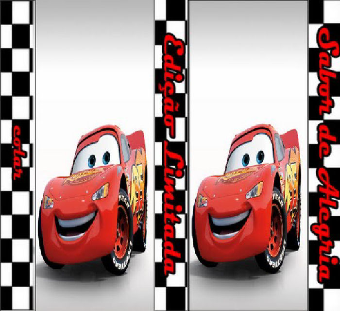 tarjeta para cumplea�os Cars