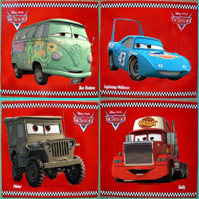 tarjeta para cumplea�os Cars