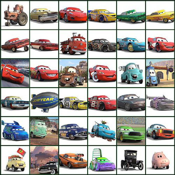 tarjeta para cumplea�os Cars