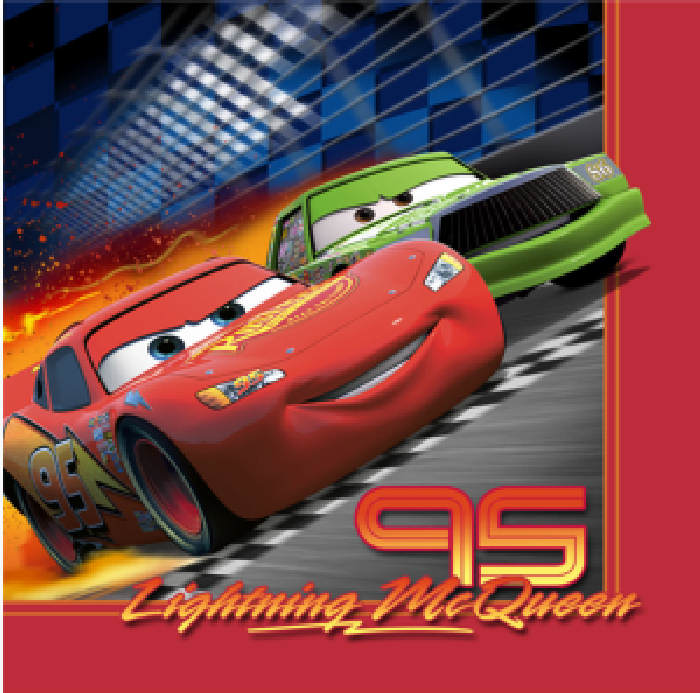 tarjeta para cumplea�os Cars