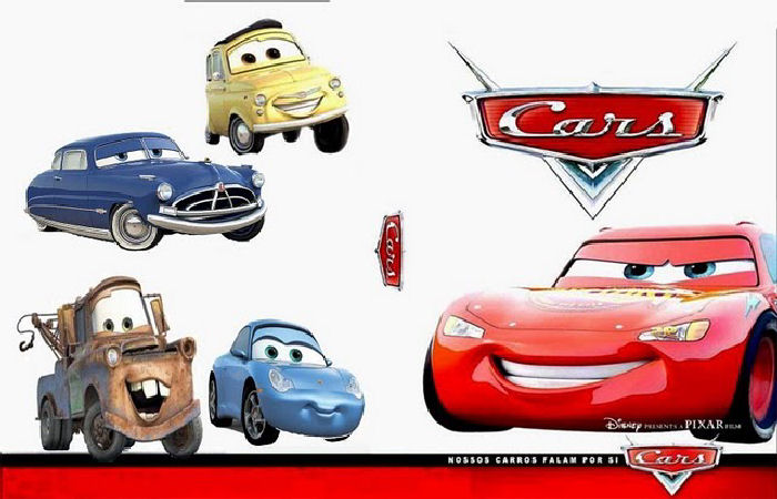 tarjeta para cumplea�os Cars
