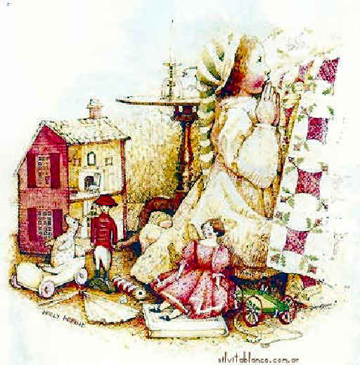 Holly Hobbie ilustradora vintage