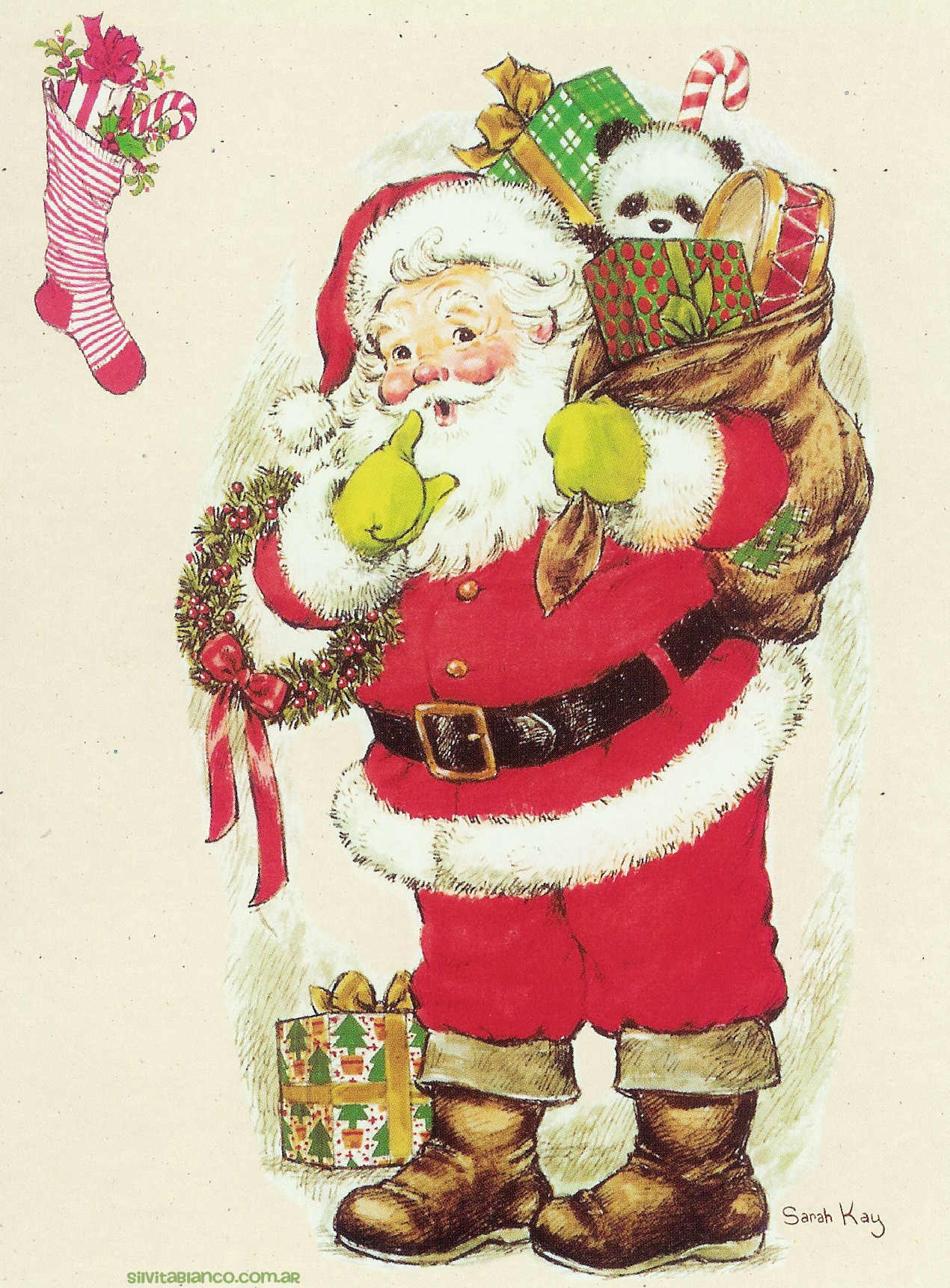 pap� noel Sarah Kay