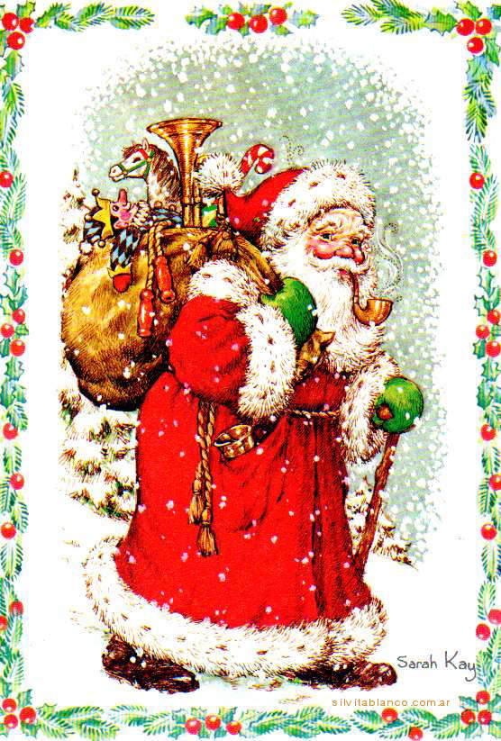 pap� noel Sarah Kay