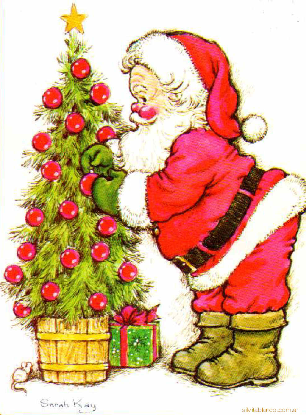 pap� noel Sarah Kay