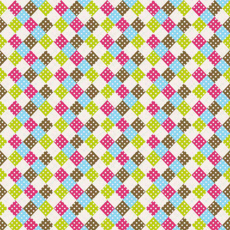 papeles estampados, lunares, escoses, flores, frutas