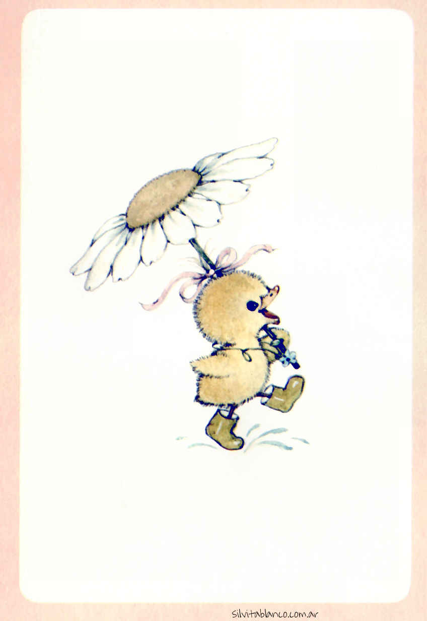 Adorable Animalitos Calendario Vintage 1976 Ruth Morehead