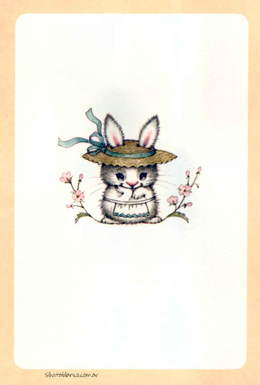Adorable Animalitos Calendario Vintage 1976 Ruth Morehead