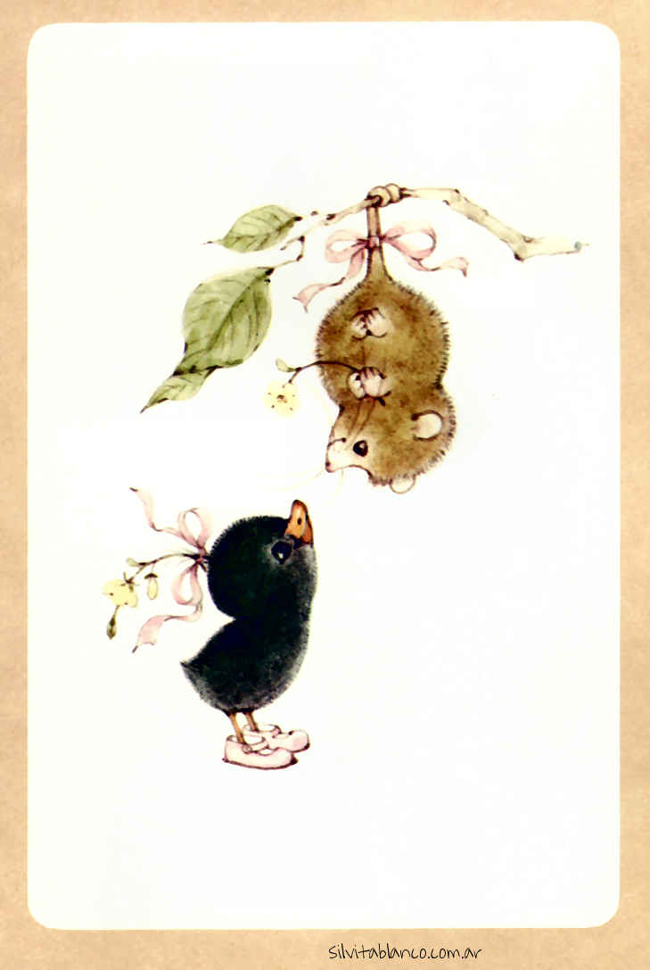 Adorable Animalitos Calendario Vintage 1976 Ruth Morehead