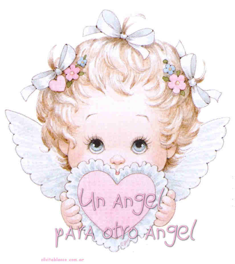 Angelitos dibujos, ilustraciones infantiles 