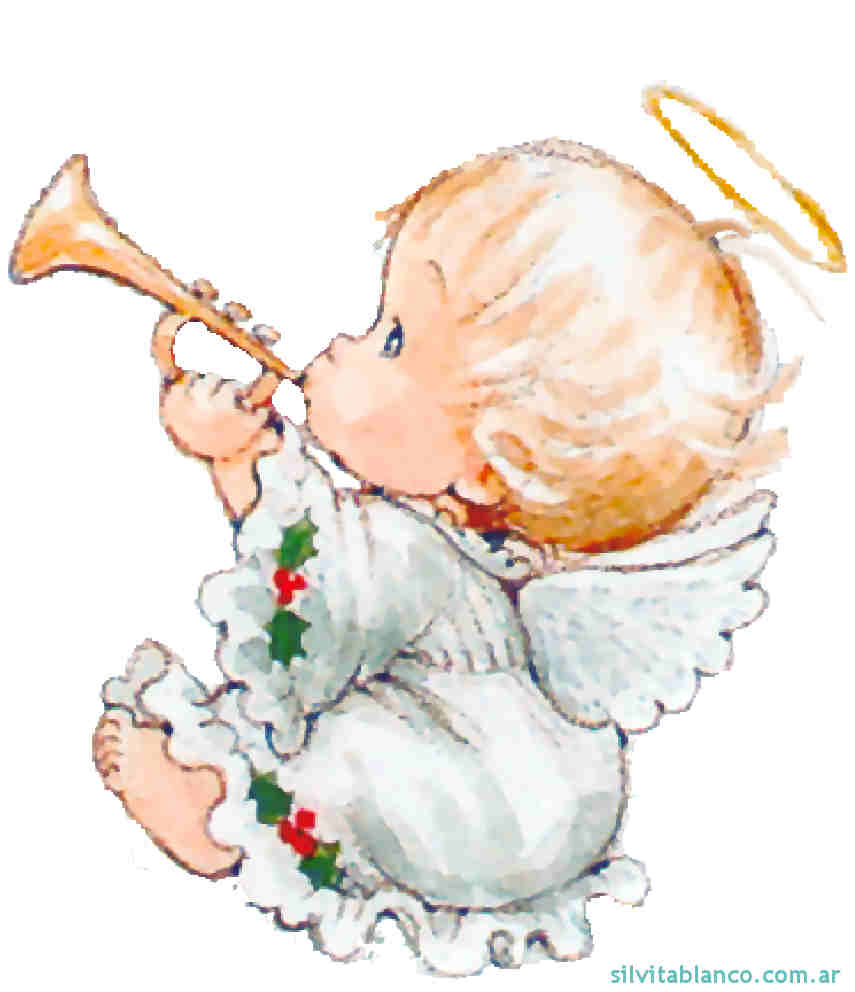 Angelitos dibujos, ilustraciones infantiles 