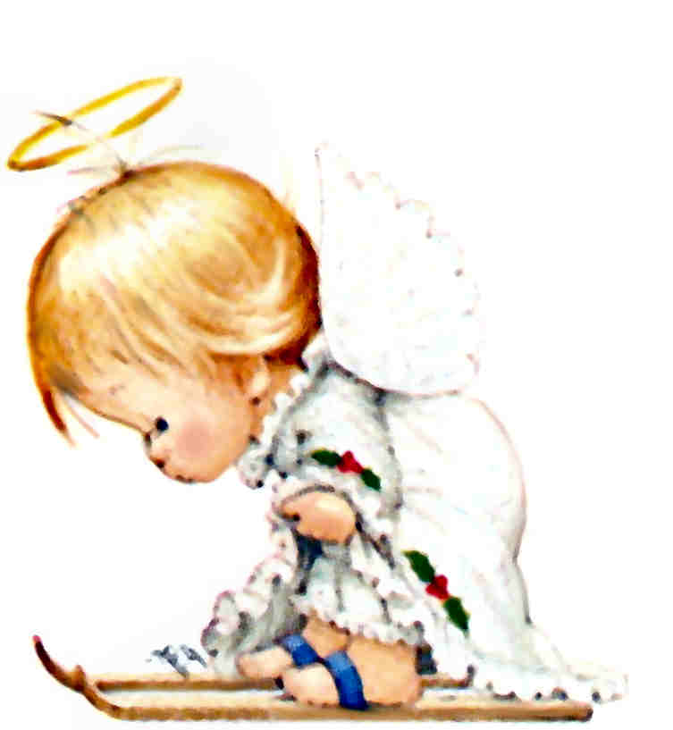 Angelitos dibujos, ilustraciones infantiles 