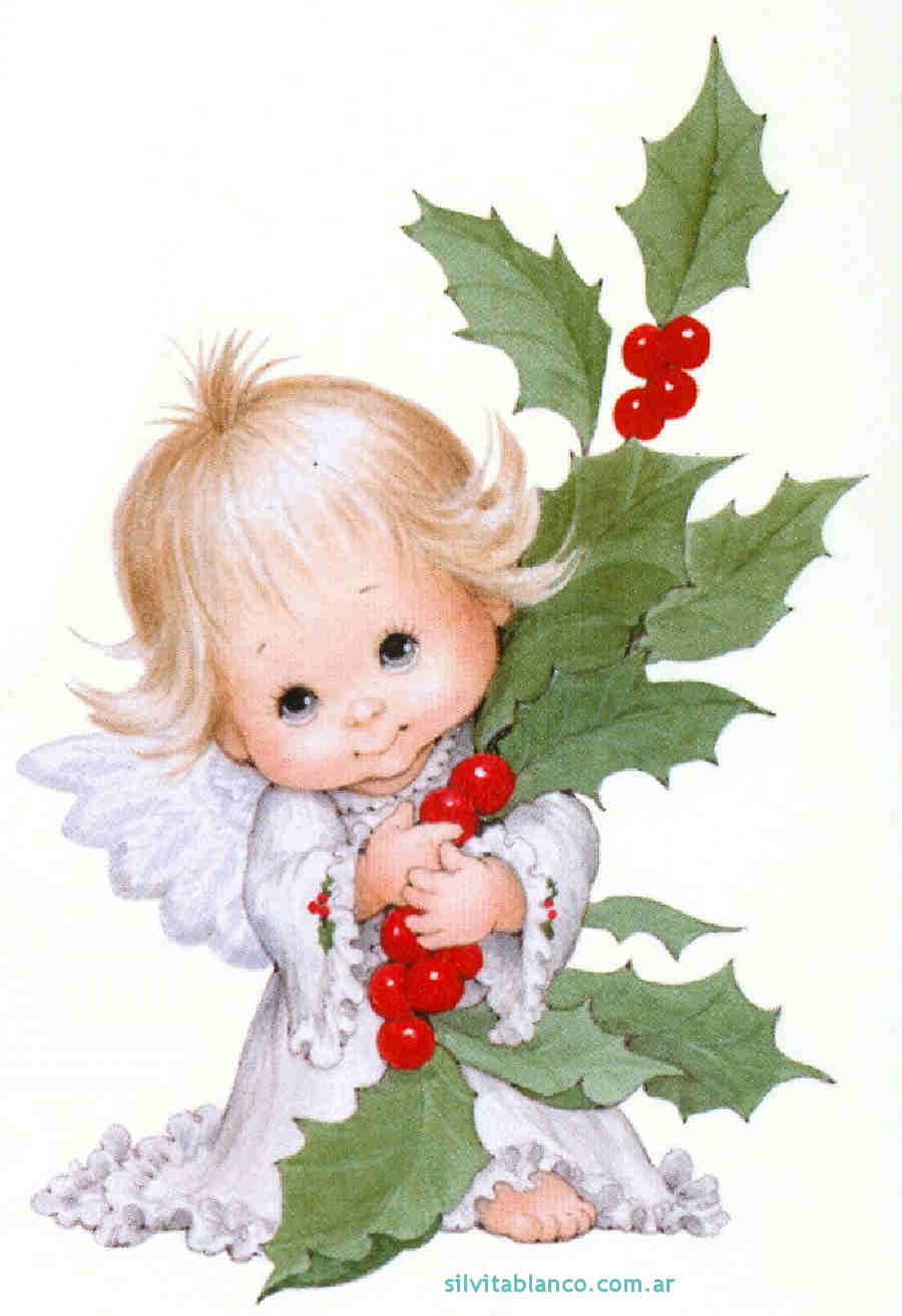 Angelitos dibujos, ilustraciones infantiles 