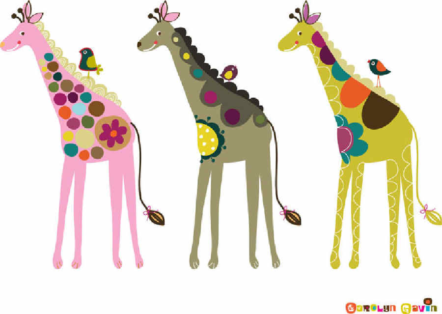 dibujos, ilustraciones infantiles Carolyn Gavin