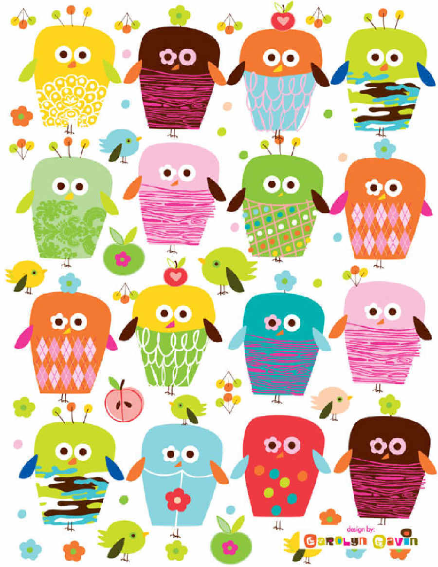 dibujos, ilustraciones infantiles Carolyn Gavin