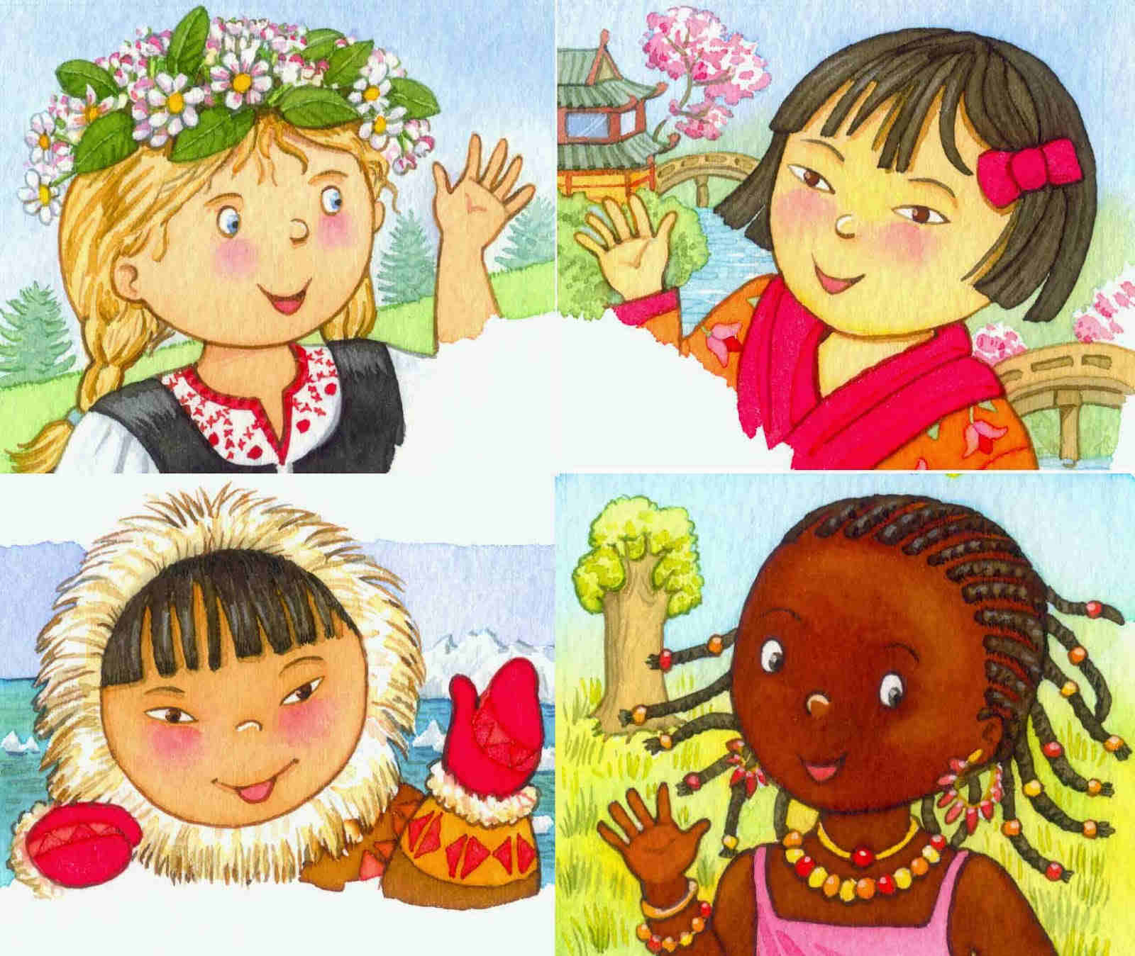 dibujos, ilustraciones infantiles Colette Hus David