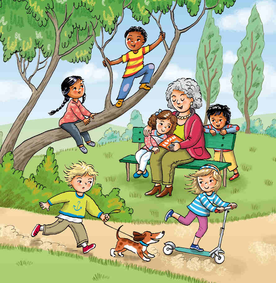 dibujos, ilustraciones infantiles Colette Hus David