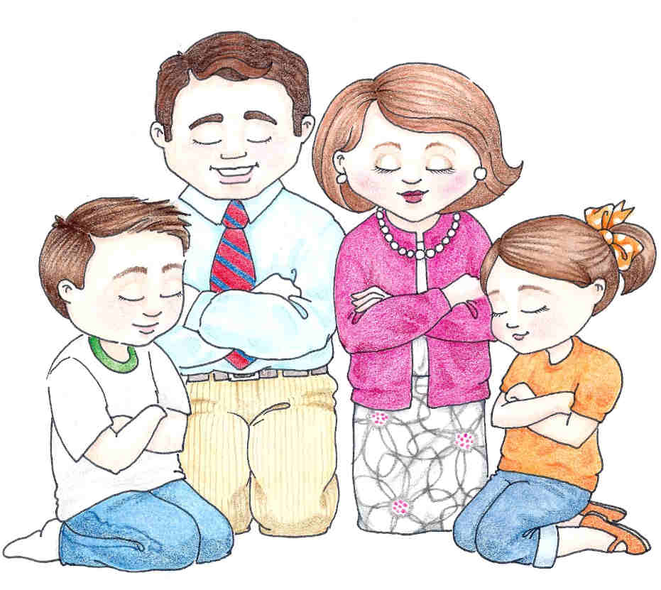 Familia dibujos, ilustraciones infantiles Susan Fitch y Otro
