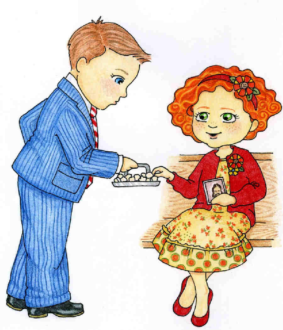 Familia dibujos, ilustraciones infantiles Susan Fitch y Otro