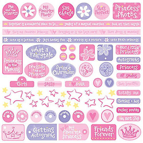 papeles decorativos princesas