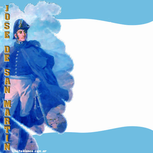 modelo, invitaci�n acto, Gral. jos� de San Mart�n