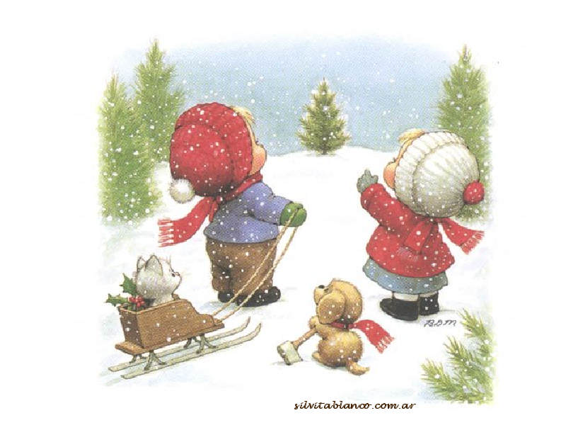ni�os en Navidad