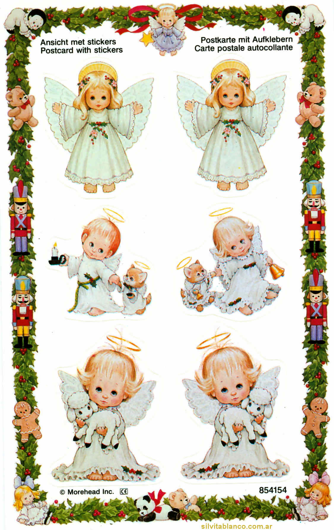 Pegatinas Angelitos Ruth Morehead