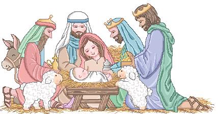 Belen, adoraci�n al ni�o Jes�s