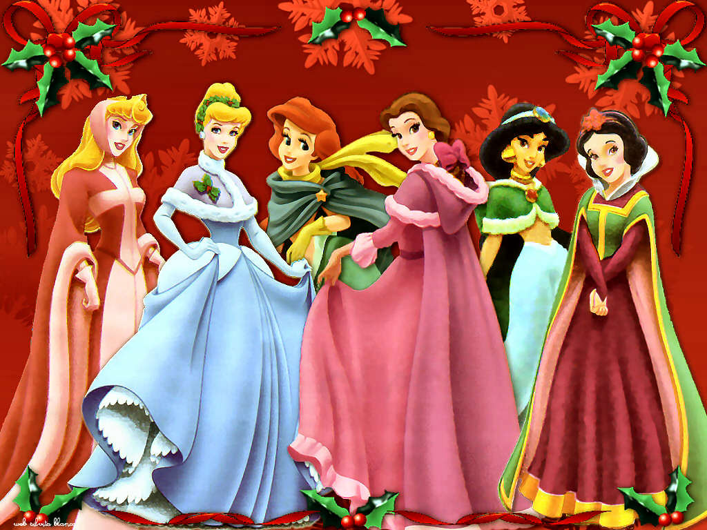 Princesas Disney en Navidad