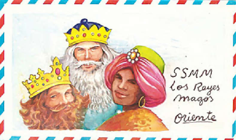 cartas vintage para los Reyes Magos