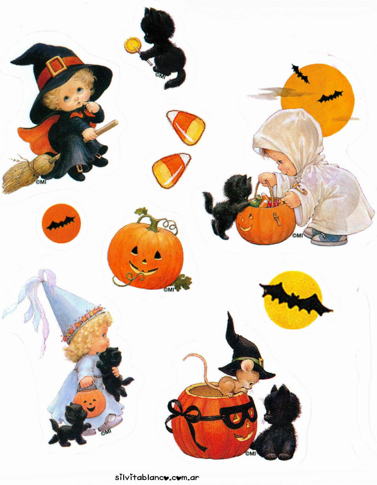 Halloween Stickers Clings