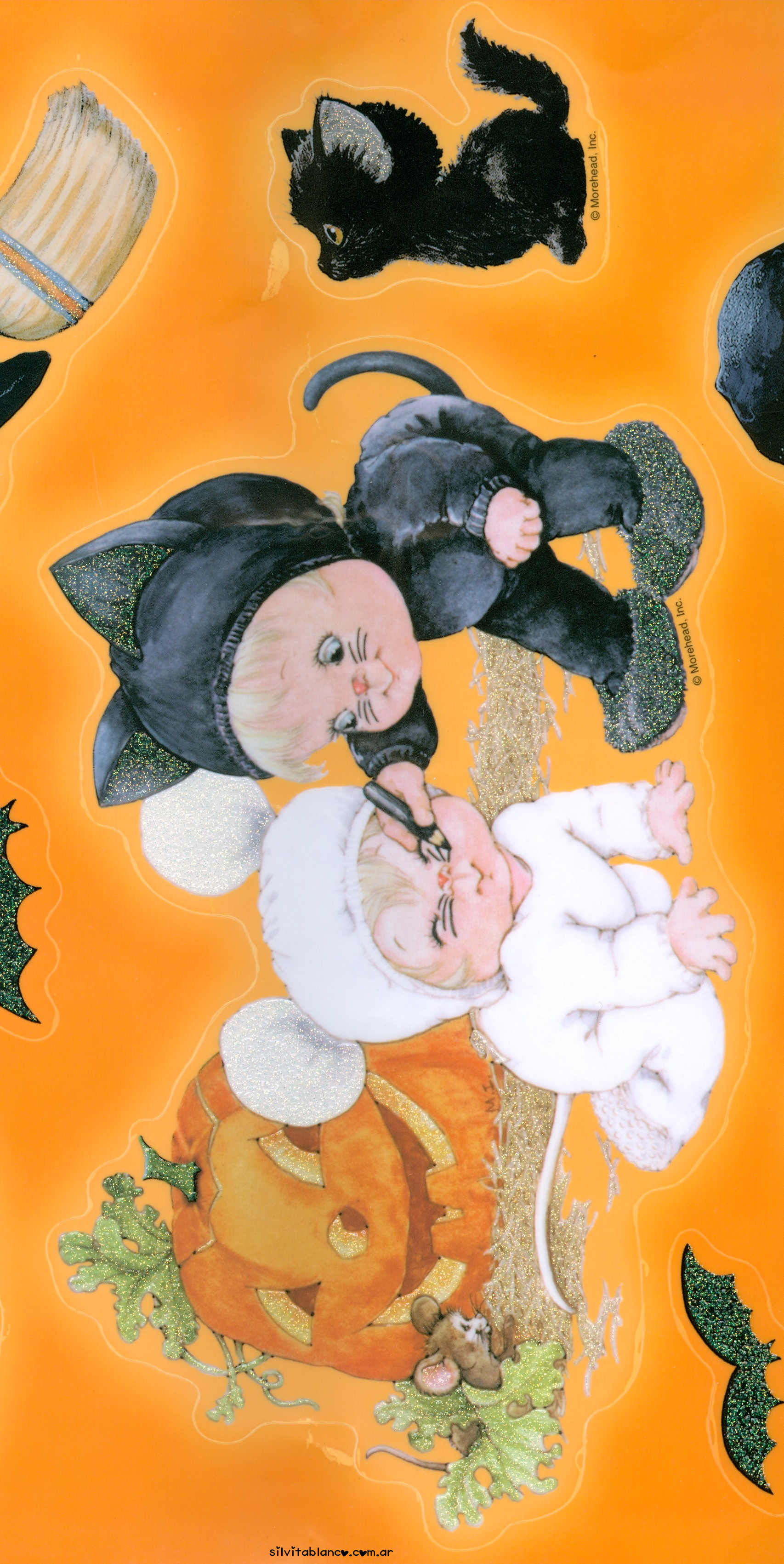 Halloween Stickers Clings 