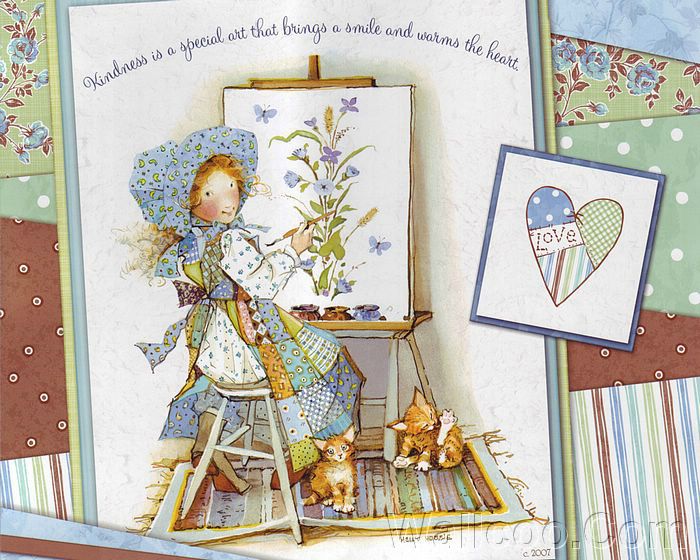 Holly Hobbie ilustradora vintage