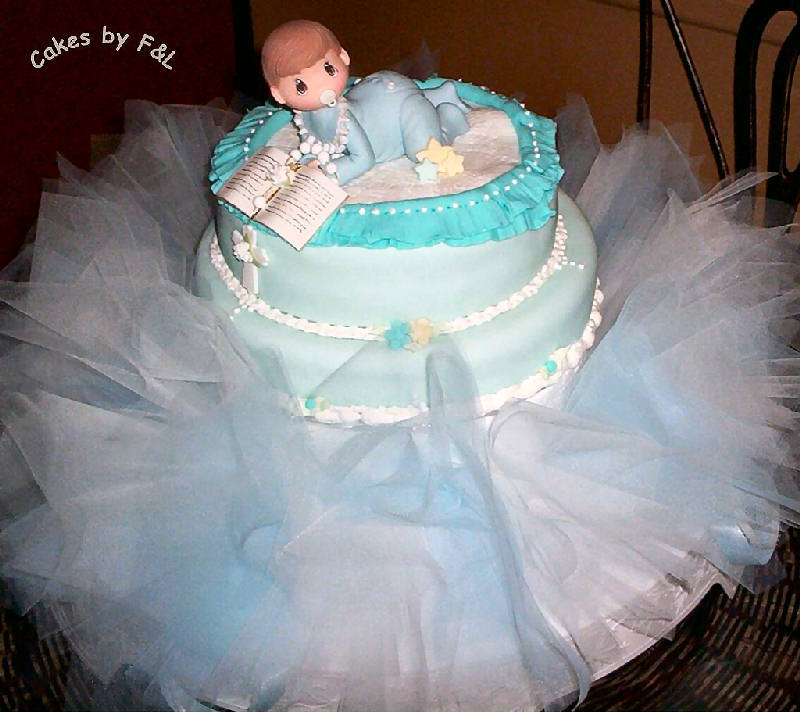 tortas bautismo