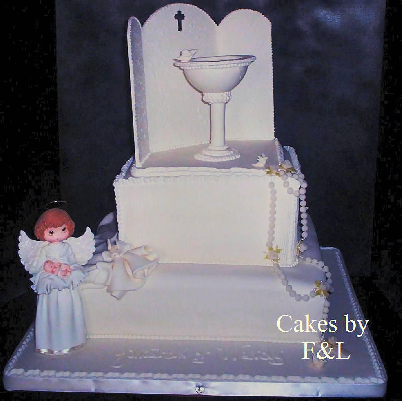 tortas bautismo