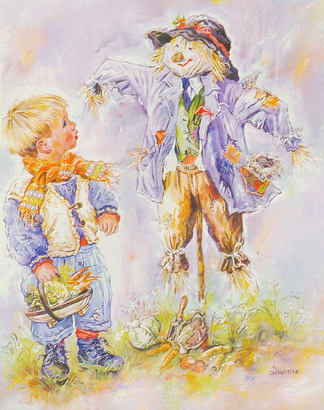 ilustraciones vintage Christine Haworth