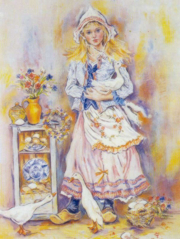 ilustraciones vintage Christine Haworth