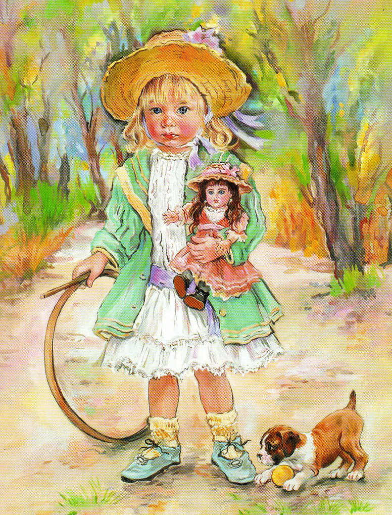 ilustraciones vintage Christine Haworth